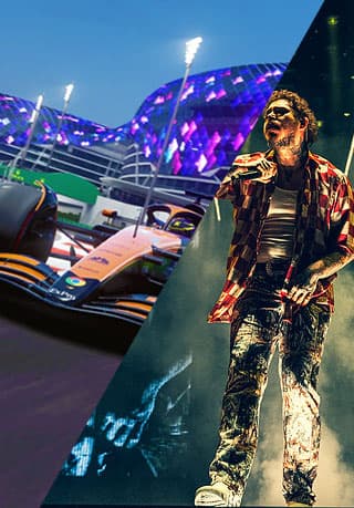 Post Malone Concert at F1 Abu Dhabi