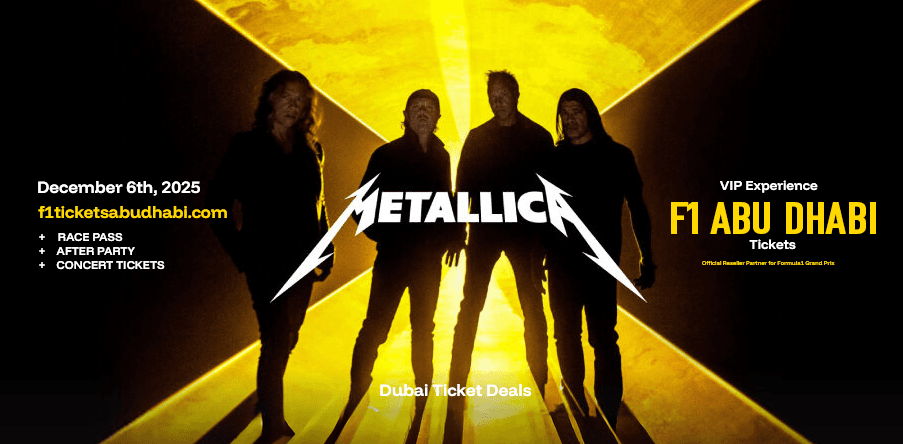 Metallica Concert at F1 Abu Dhabi